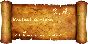 Kreisel Adrienn névjegykártya