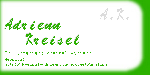 adrienn kreisel business card